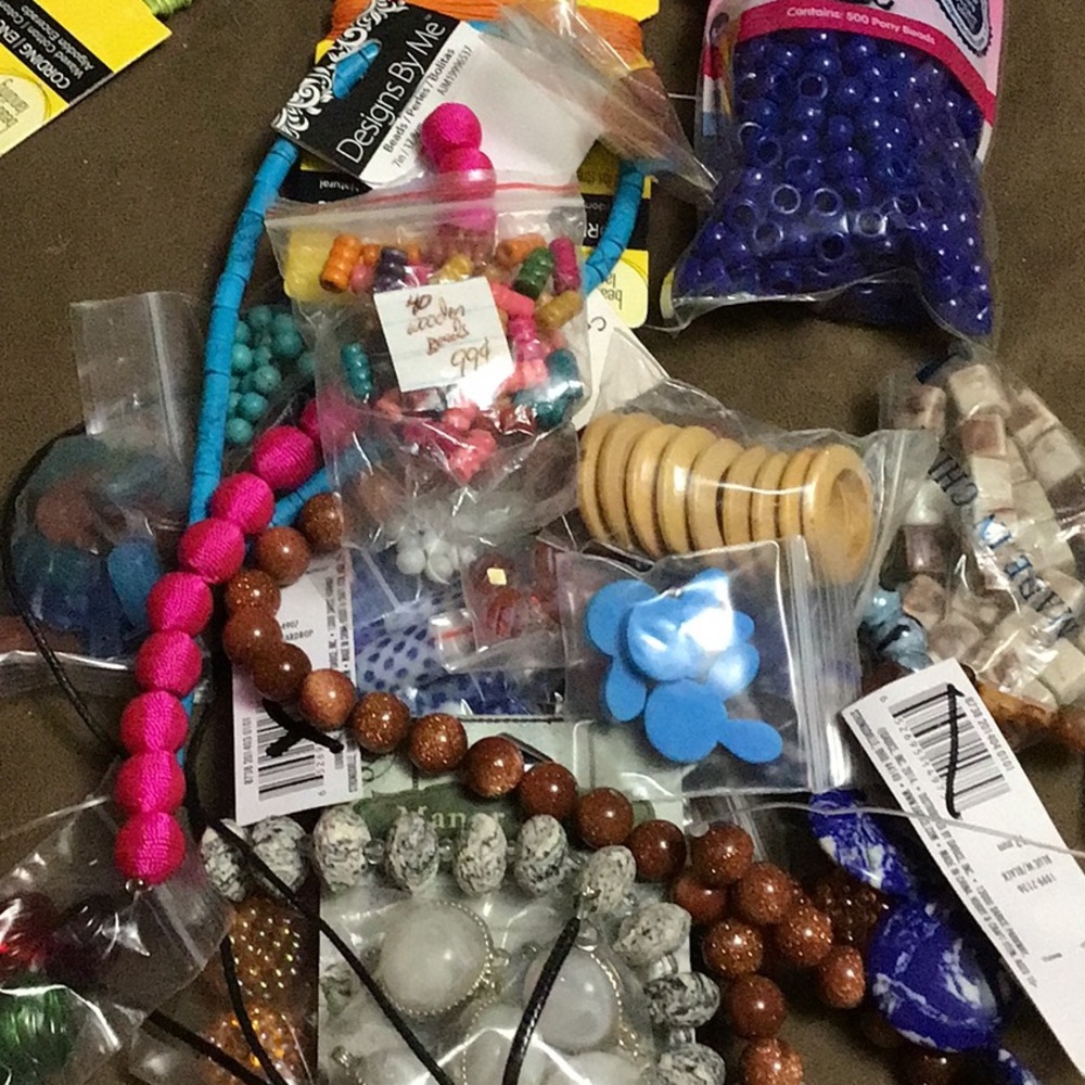 Mystery box … jewelry supplies and more .. I have so much …